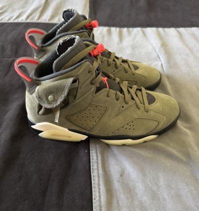 Air Jordan 6 Retro Travis Scott Olive