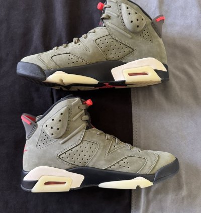 Air Jordan 6 Retro Travis Scott Olive