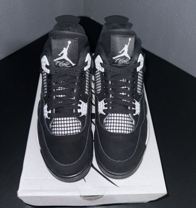 Air Jordan Retro 4 White Thunder
