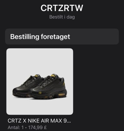 Air Max 95 Corteiz Honey Black