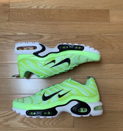 Air Max Plus Premium Overbranding - Lime Blast 2018