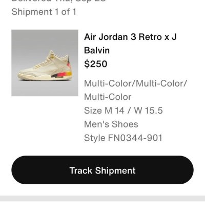 Balvin Air Jordan 3 Retro Medellin Sunset