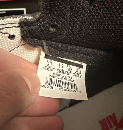 Bred Air Jordan 1 ( BANNED )
