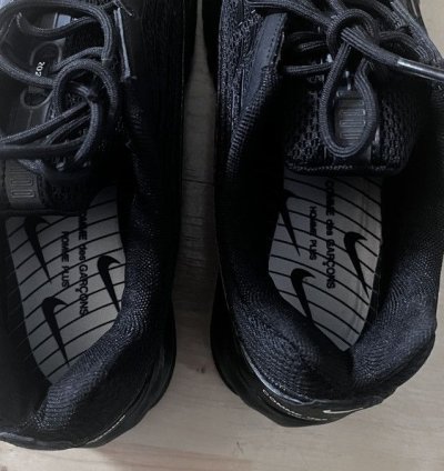 COMME des Garcons Homme Plus black Nike edition Air Max