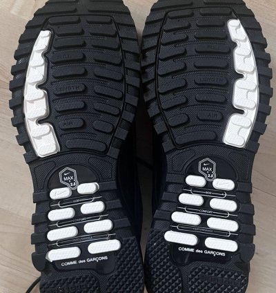 COMME des Garcons Homme Plus black Nike edition Air Max