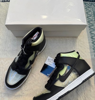 Comme Des Garcons Homme Plus Nike Dunk High Clear FW17 PVC