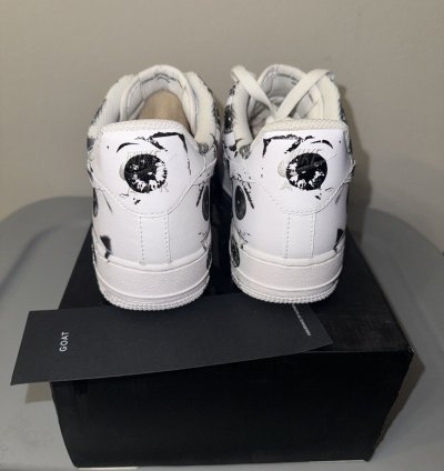 Comme des Garcons Supreme Nike Air Force 1 Low Eyes