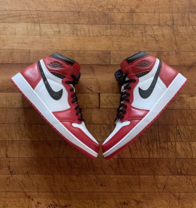 CUSTOM - Jordan 1 Chicago High Size 12