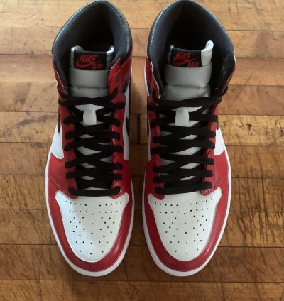 CUSTOM - Jordan 1 Chicago High Size 12