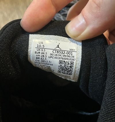 DS Jordan 3 Black Cat