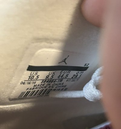 DS Jordan 6 Maroon