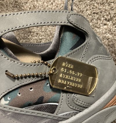 Gully Grey Corteiz Nike Air Trainer Huarache