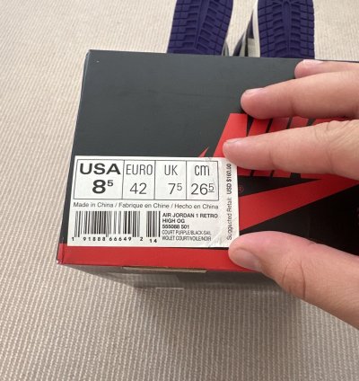 Jordan 1 Court Purple 1 0
