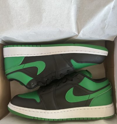 Jordan 1 Low Lucky Green