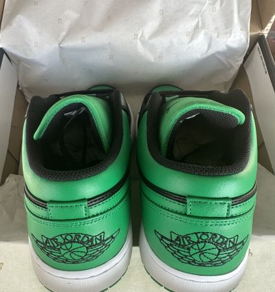 Jordan 1 Low Lucky Green
