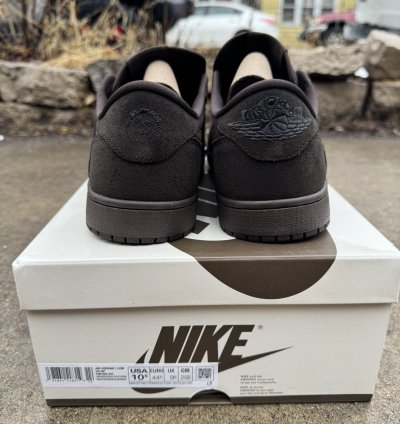 Jordan 1 Low Velvet Brown