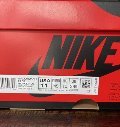 Jordan 1 Retro High 85 Neutral Grey