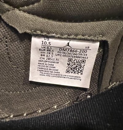 Jordan 1 Retro Low OG SP Travis Scott Medium Olive