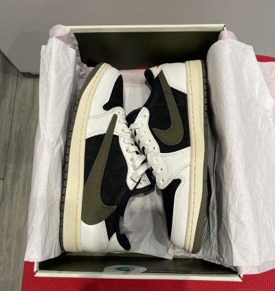 Jordan 1 Travis Scott Olive