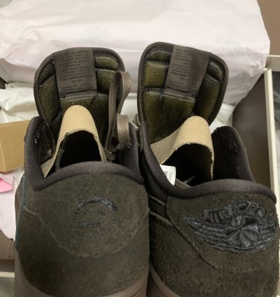 Jordan 1 Travis Scott Vetvet Brown Retro Low TS