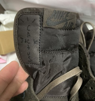 Jordan 1 Travis Scott Vetvet Brown Retro Low TS