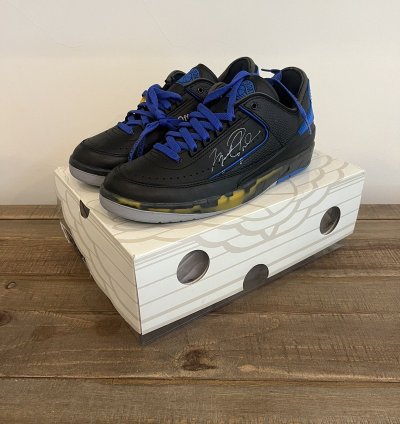 Jordan 2 Retro Low SP Off-White Black Blue