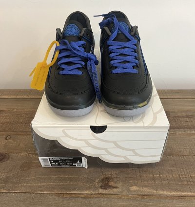 Jordan 2 Retro Low SP Off-White Black Blue