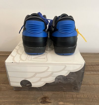 Jordan 2 Retro Low SP Off-White Black Blue