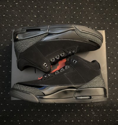 jordan 3 black cat