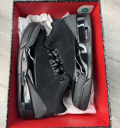 Jordan 3 Black Cat (2025)