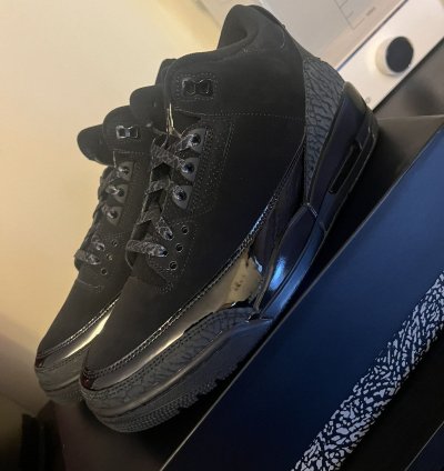Jordan 3 black cat 9 5