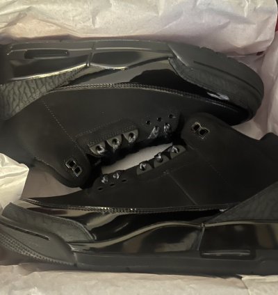Jordan 3 black cat 9 5