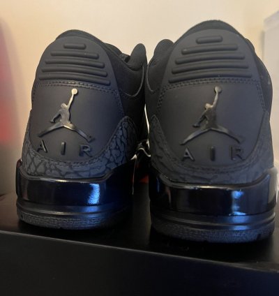 Jordan 3 black cat 9 5