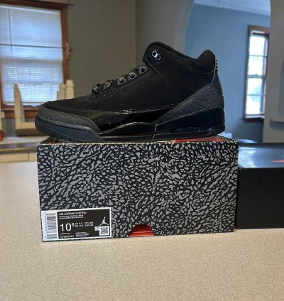 Jordan 3 black cats