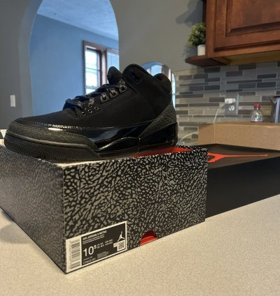 Jordan 3 black cats
