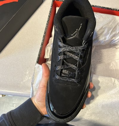 Jordan 3 black cats
