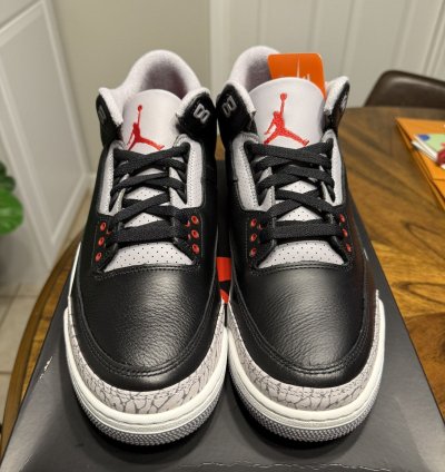 Jordan 3 Black Cement (2024)