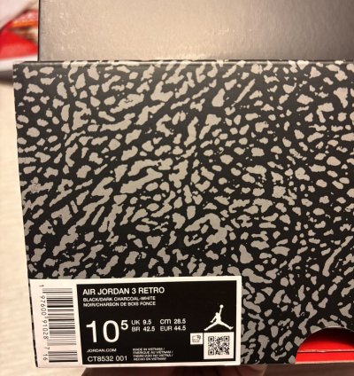 Jordan 3 Retro Black Cat (2025)