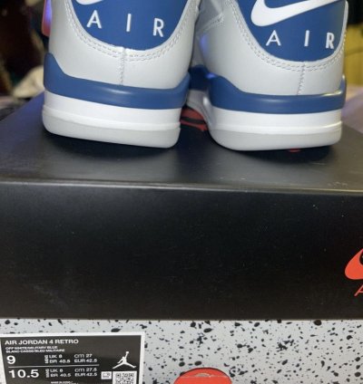 jordan 4 military blue size 9