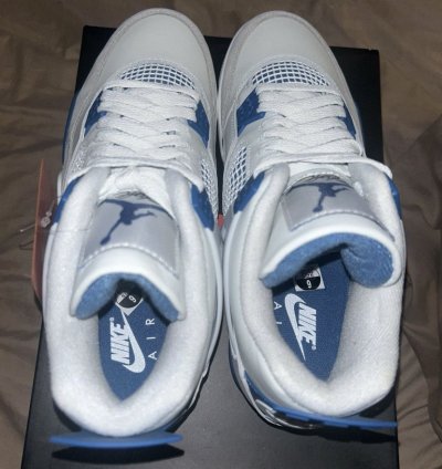 jordan 4 military blue size 9