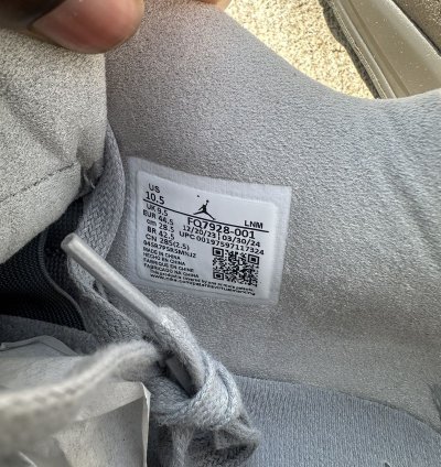 Jordan 4 Paris Olympics Wet Cement