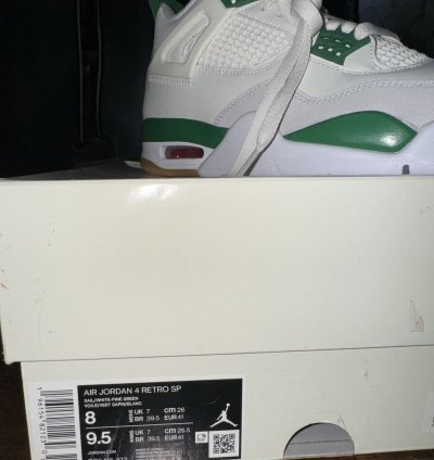 JORDAN 4 PINE GREEN NIKE SB