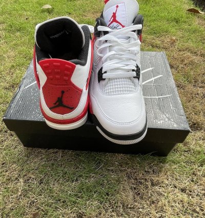 Jordan 4 Red Cement
