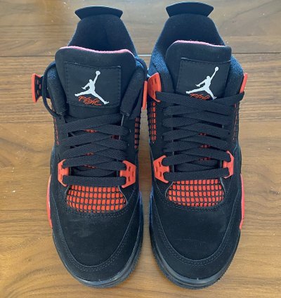 Jordan 4 Red Thunder GS size 6Y
