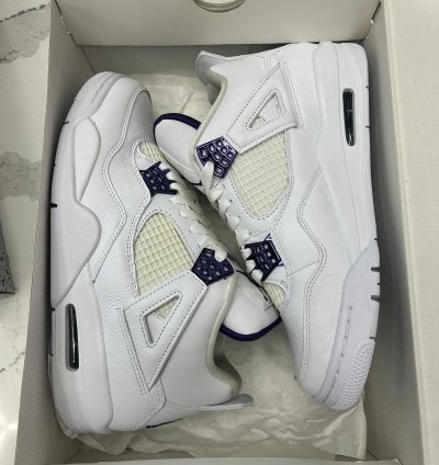 Jordan 4 Retro Metallic Purple