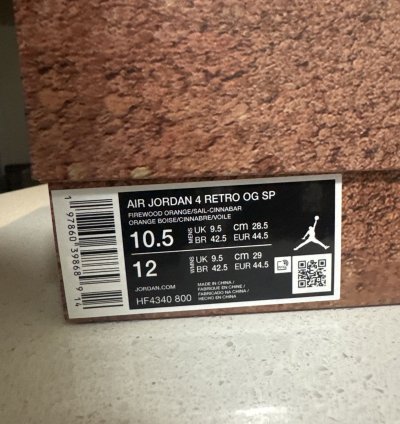 Jordan 4 Retro OG SP Brick by Brick