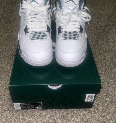 Jordan 4 Retro Oxidized Green Size 10