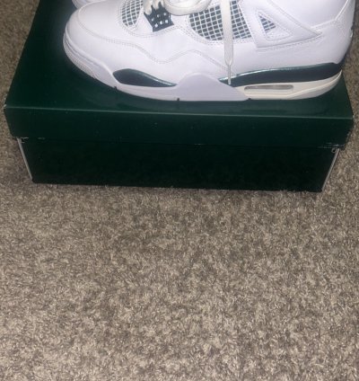 Jordan 4 Retro Oxidized Green Size 10