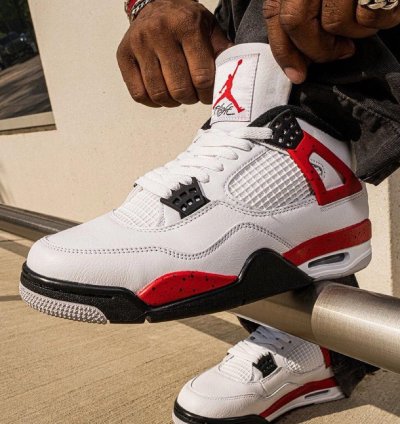 Jordan 4 Retro Red Cement
