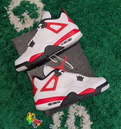 Jordan 4 Retro Red Cement